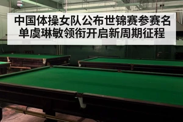 中国体操女队公布世锦赛参赛名单虞琳敏领衔开启新周期征程